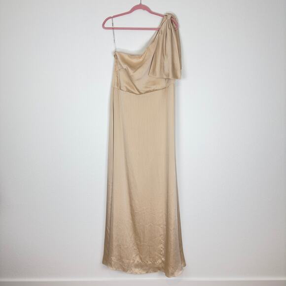 NWT Sachin + Babi Chelsea Gown in Champagne Size 14 - Picture 2 of 9